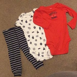 NWT Carter’s 3 pc set